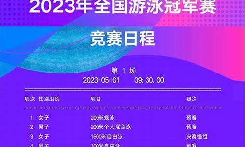 2023体育赛事日程表格_2023体育赛事日程表格图片